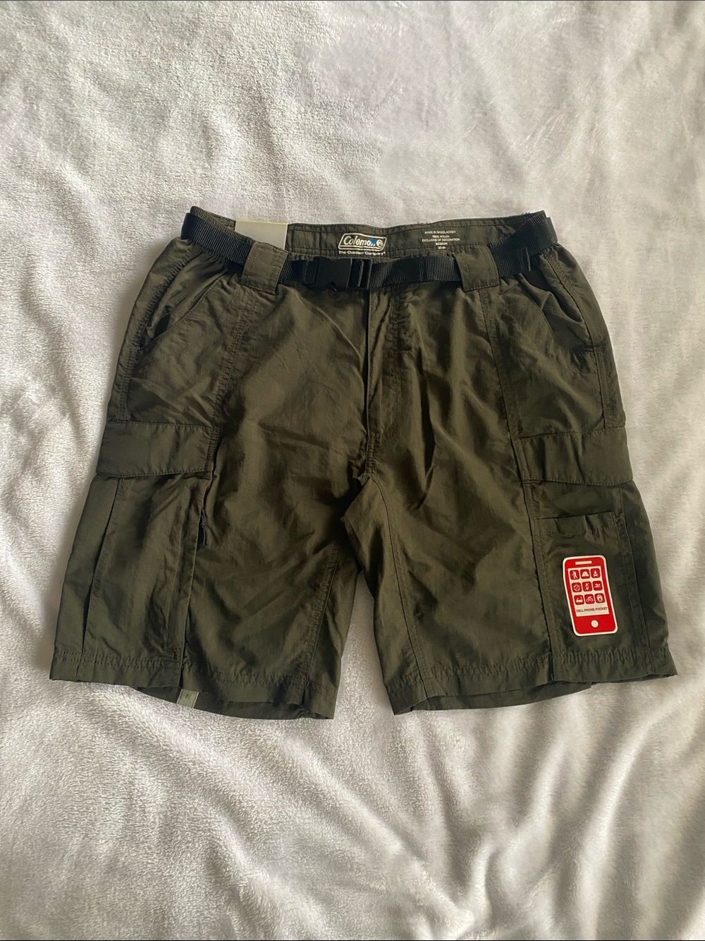 Coleman mens outdoor shorts size medium